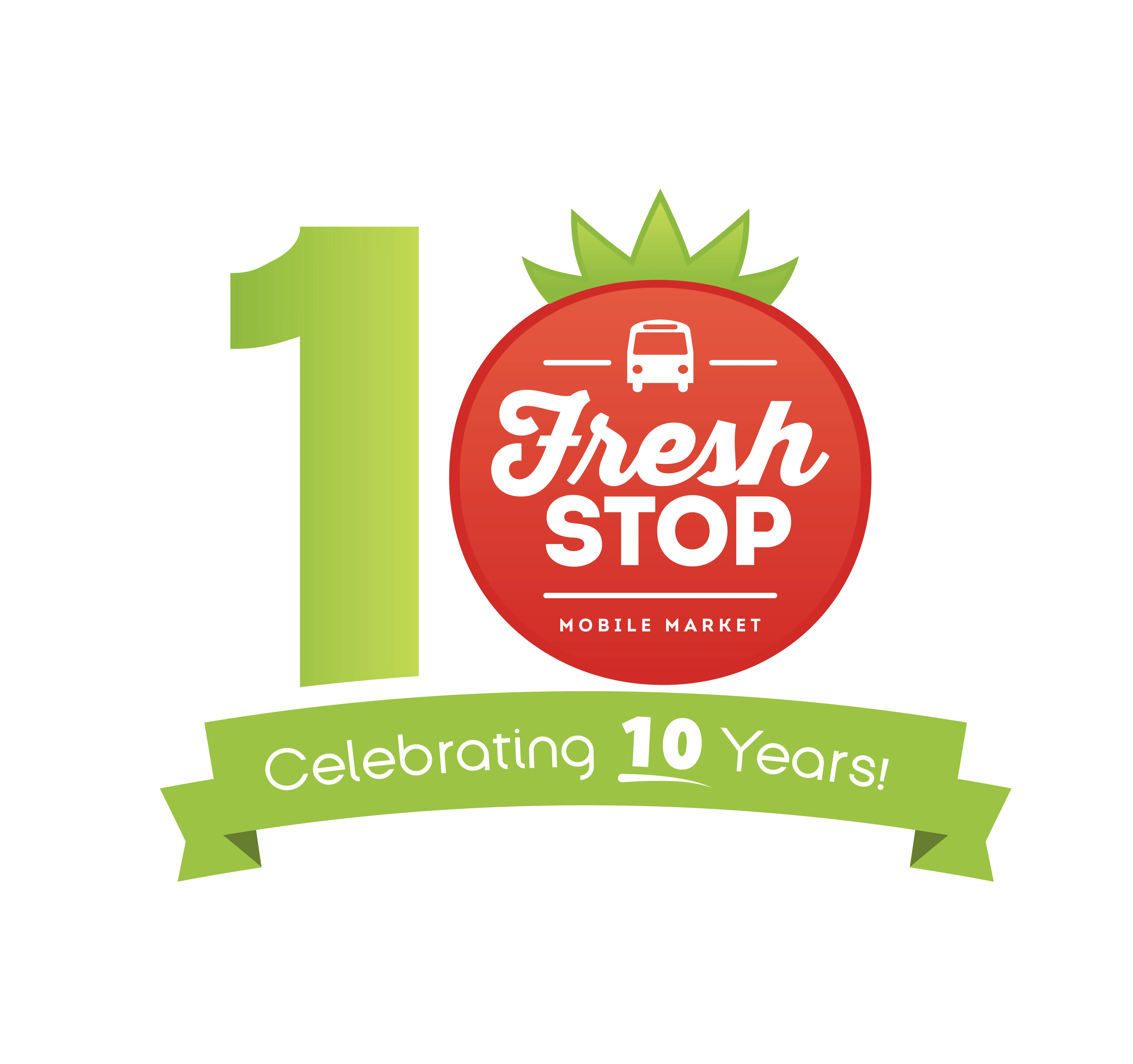Hebni Fresh Stop 10th Anniversary Logo