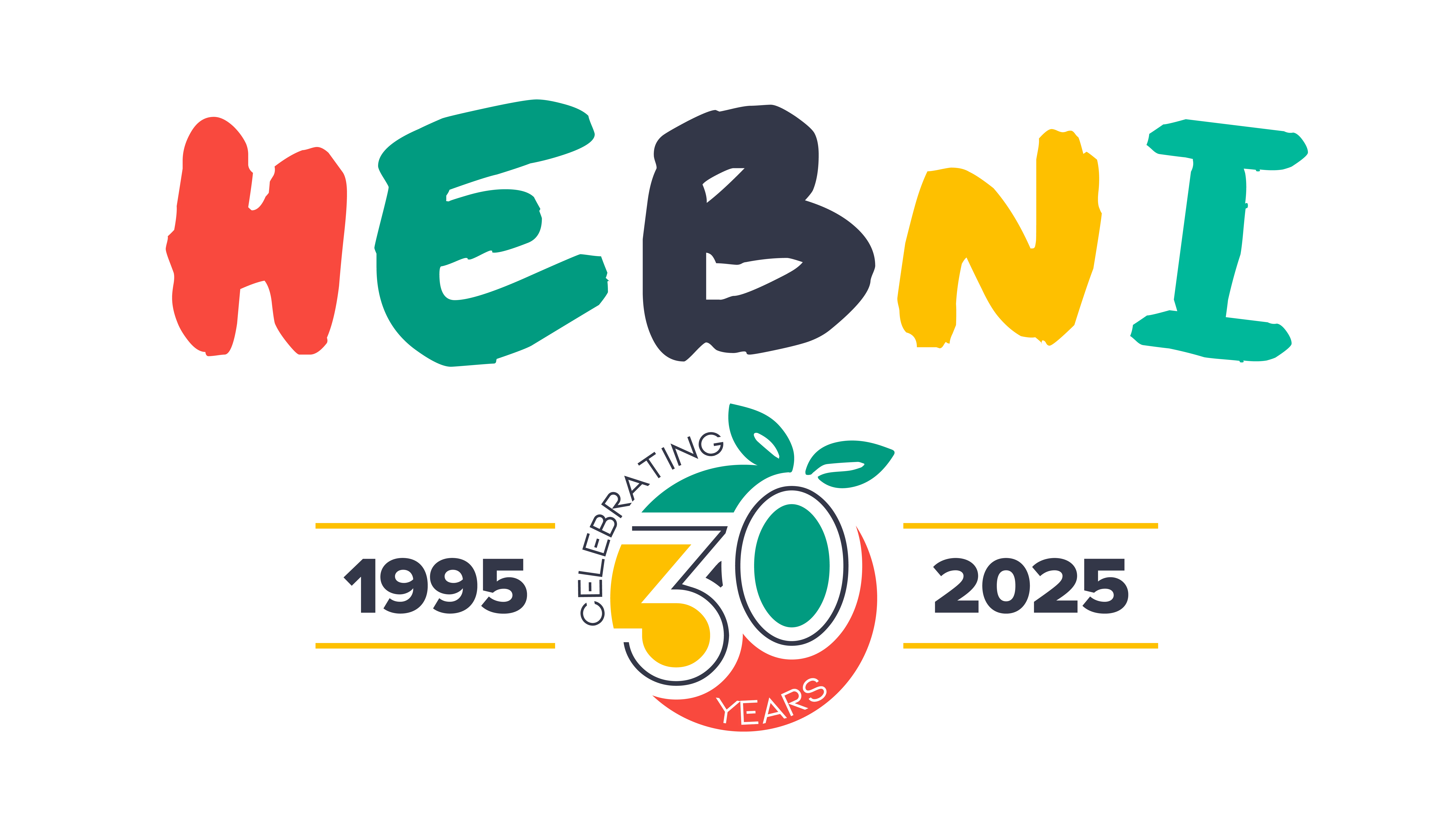 Hebni 30th Anniversary Logo
